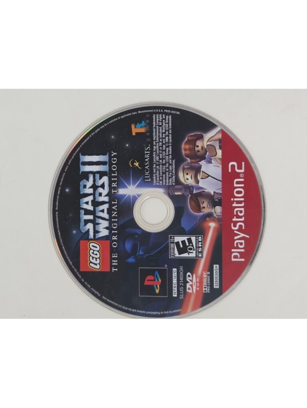 LEGO Star Wars II The Original Trilogy PS2 Game Disc Only PlayStation 2, 2006